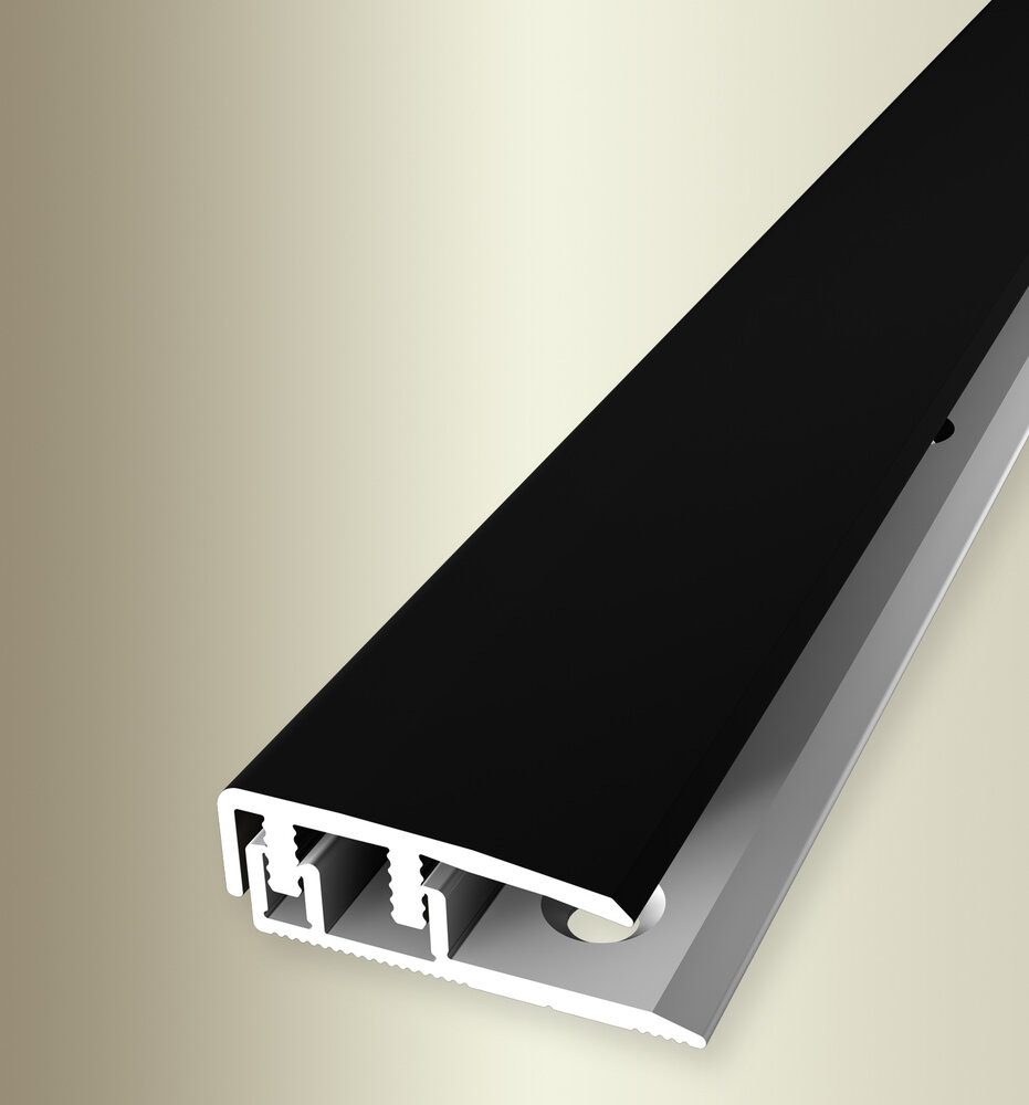Eindprofiel Premium Vinyl PF577V Maxx zwart 100 cm